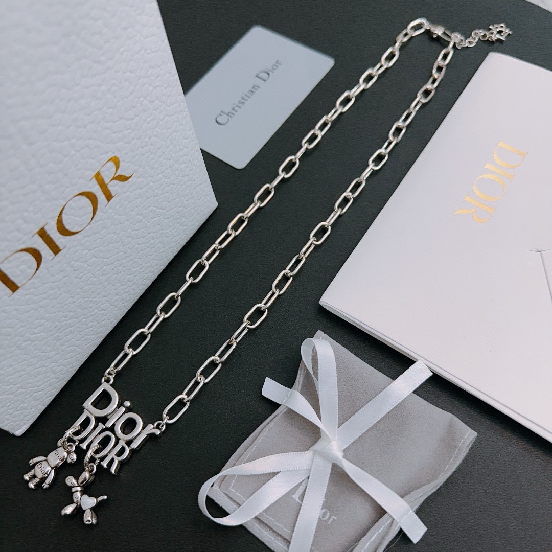【DIOR】ネックレス、新しいネックレス万能シンプルファッションオーナメント 240730