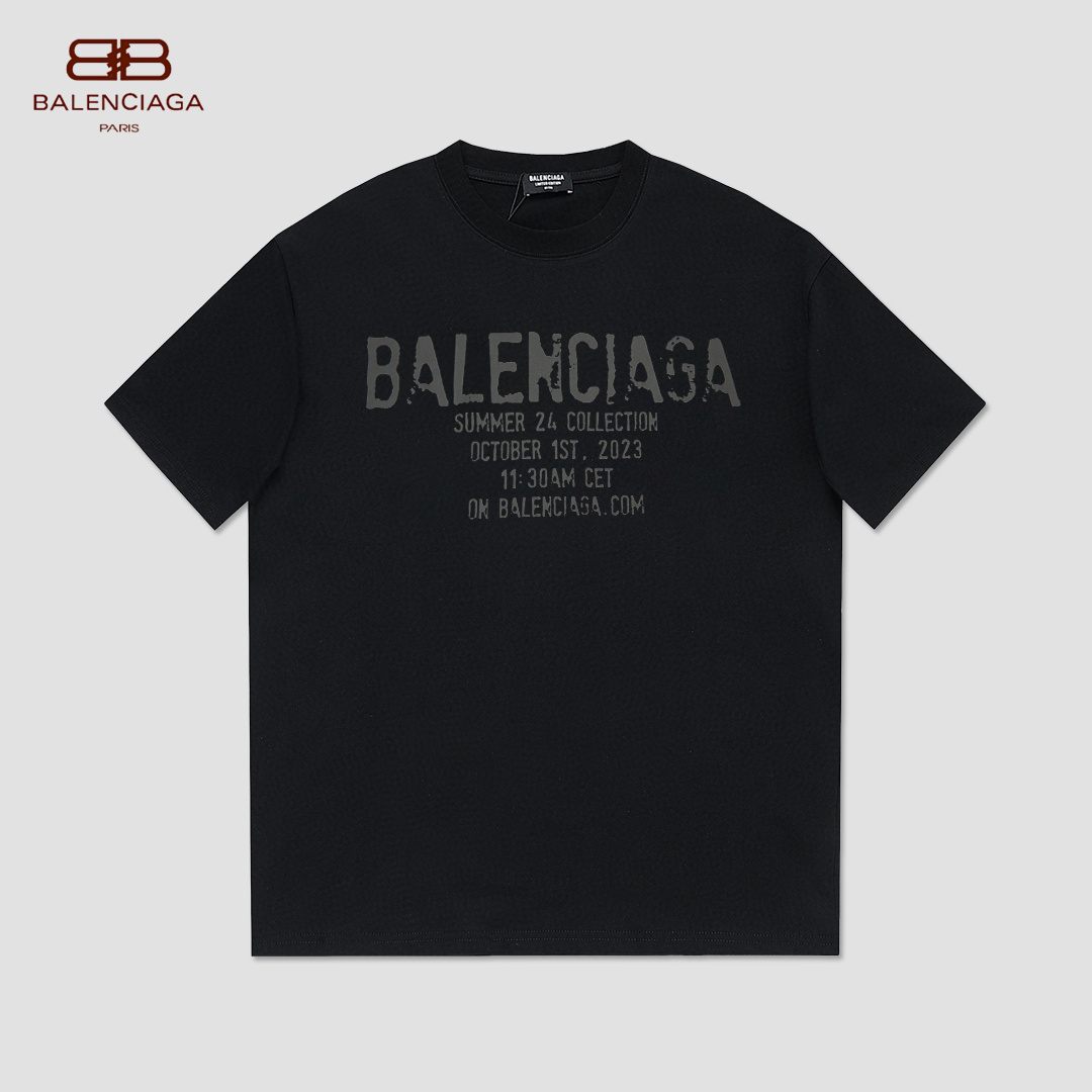 【BALENCIAGA  公式旗艦店】バレンシアガ  Tシャツ ご好評に付き再入荷 240731