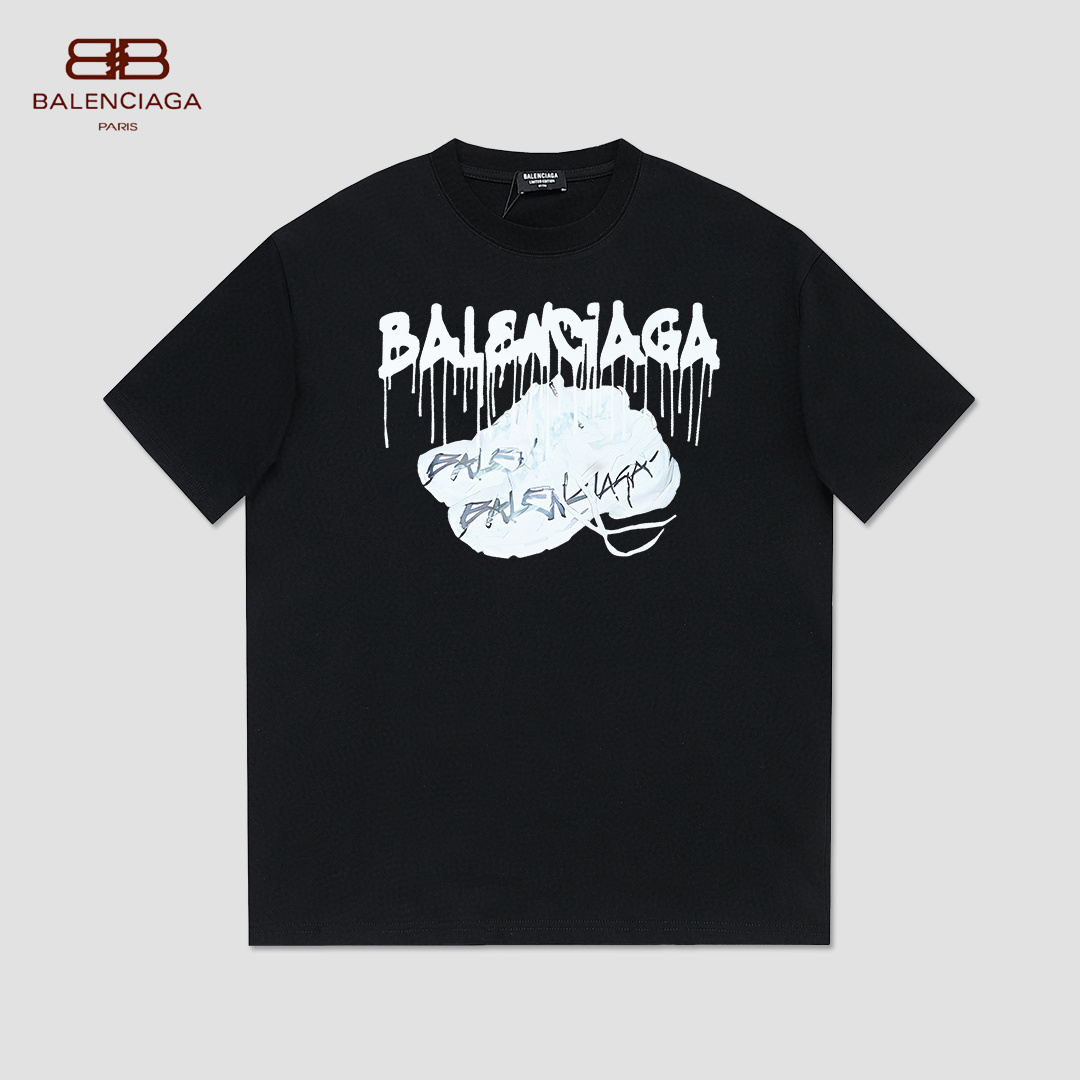 【BALENCIAGA  公式旗艦店】バレンシアガ  Tシャツ ご好評に付き再入荷 240731