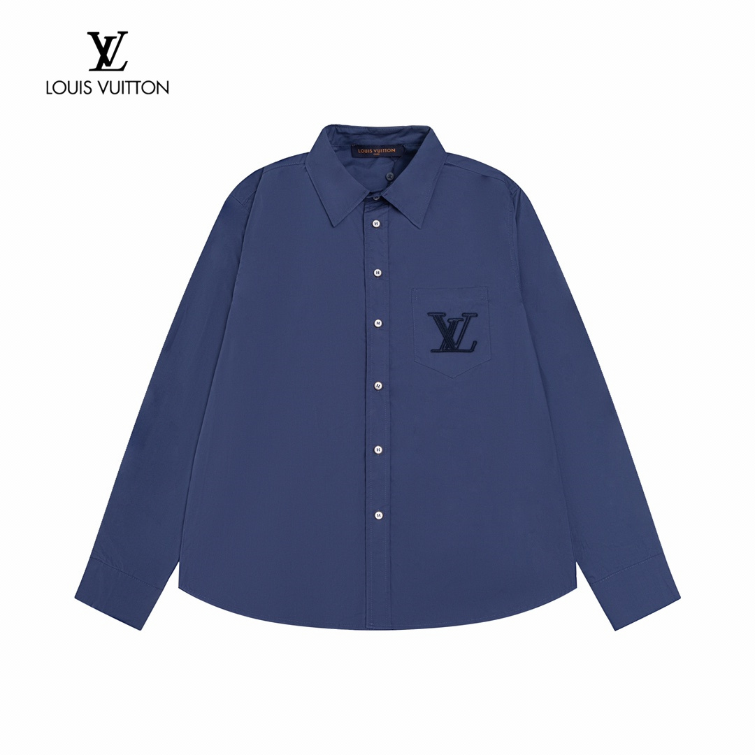 【LOUIS VUITTON 公式旗艦店】ルイヴィトン  シャツ  ご好評に付き再入荷 240803