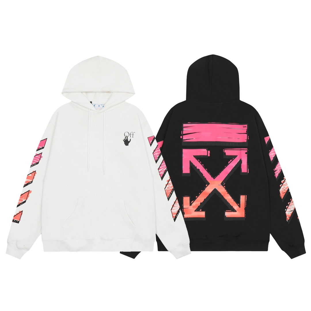 【OFF-WHITE  公式旗艦店】オフホワイトパーカースウェットご好評に付き再入荷 240806