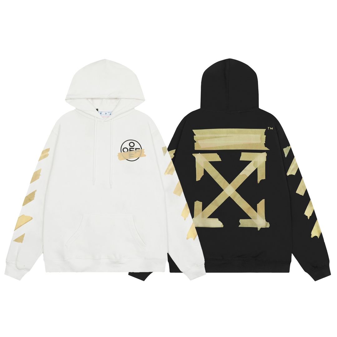 【OFF-WHITE  公式旗艦店】オフホワイトパーカースウェットご好評に付き再入荷 240806