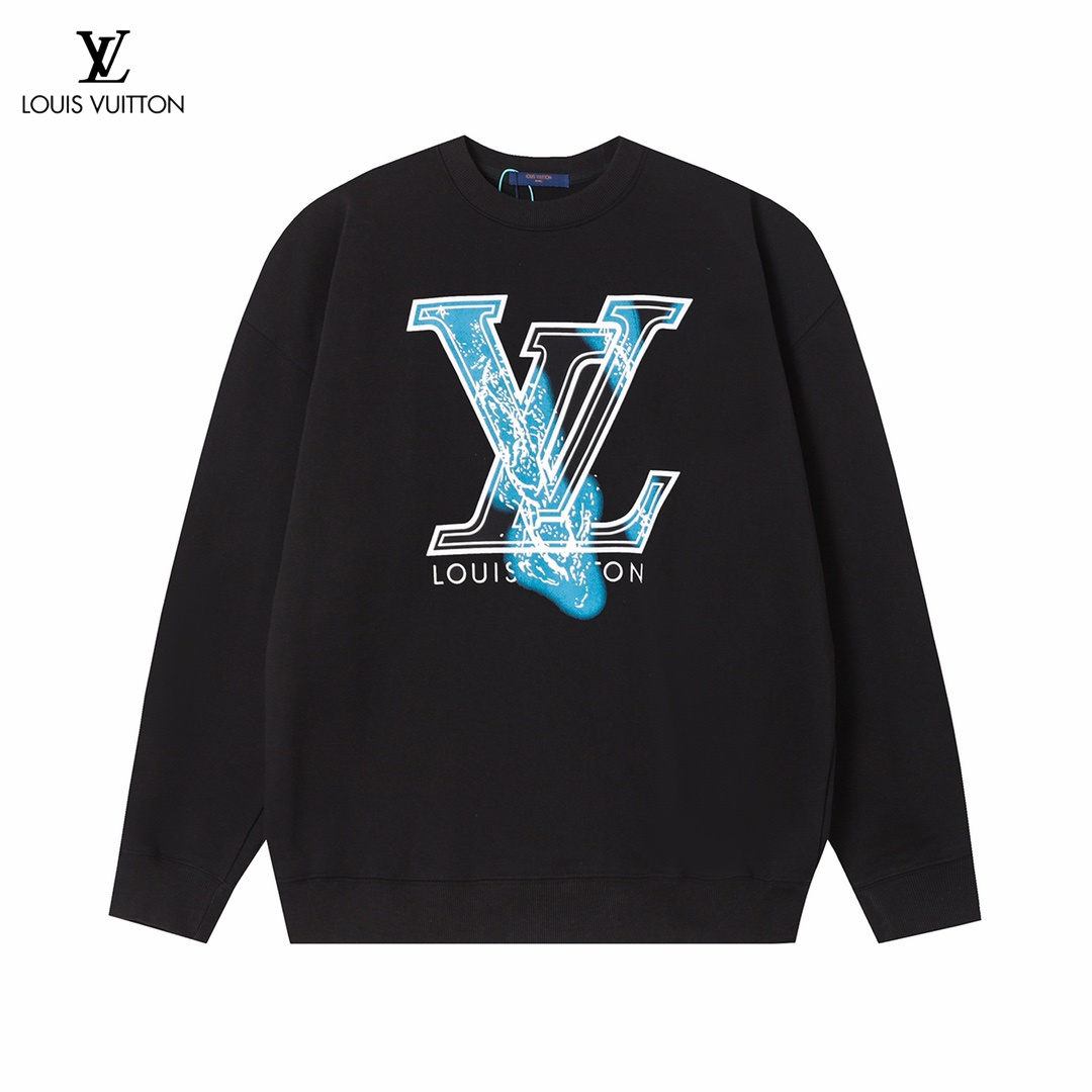 【LOUIS VUITTON  公式旗艦店】ルイヴィトン 丸首の衛衣 スウェット ご好評に付き再入荷 240808