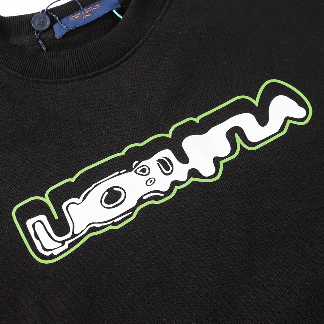 【LOUIS VUITTON  公式旗艦店】ルイヴィトン 丸首の衛衣 スウェット ご好評に付き再入荷 240808