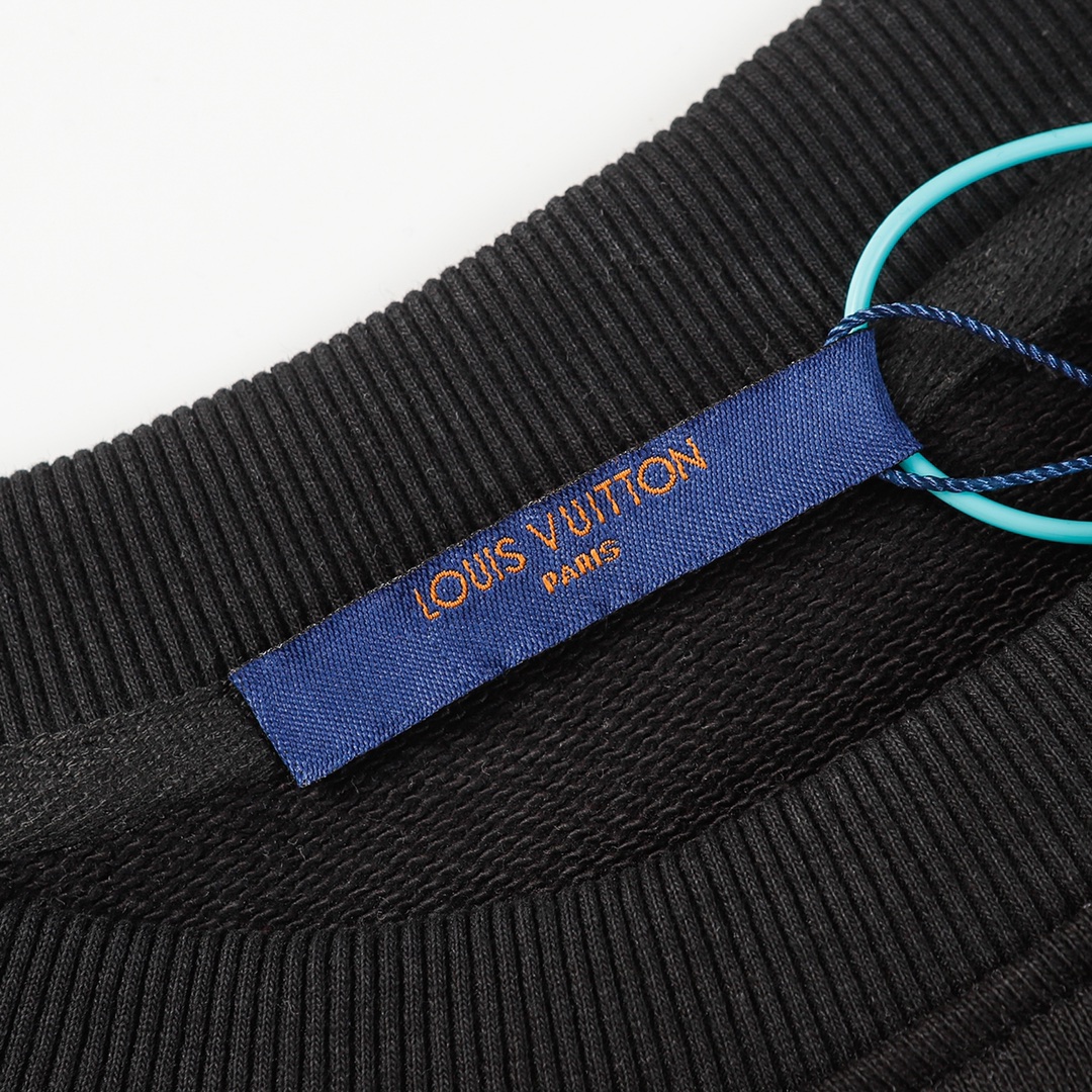 【LOUIS VUITTON  公式旗艦店】ルイヴィトン 丸首の衛衣 スウェット ご好評に付き再入荷 240808