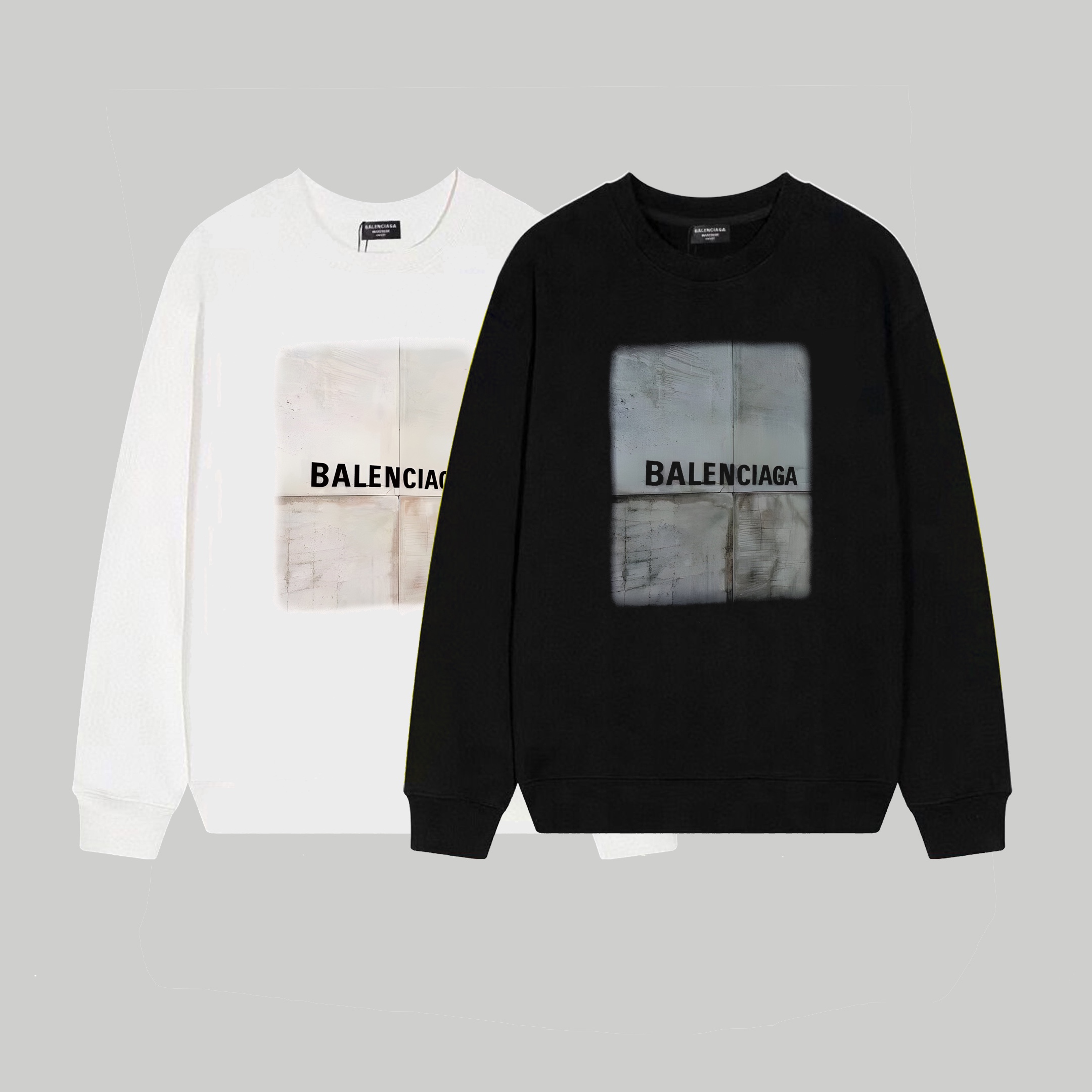 【BALENCIAGA 公式旗艦店】バレンシアガ 丸首の衛衣 スウェット ご好評に付き再入荷 240809
