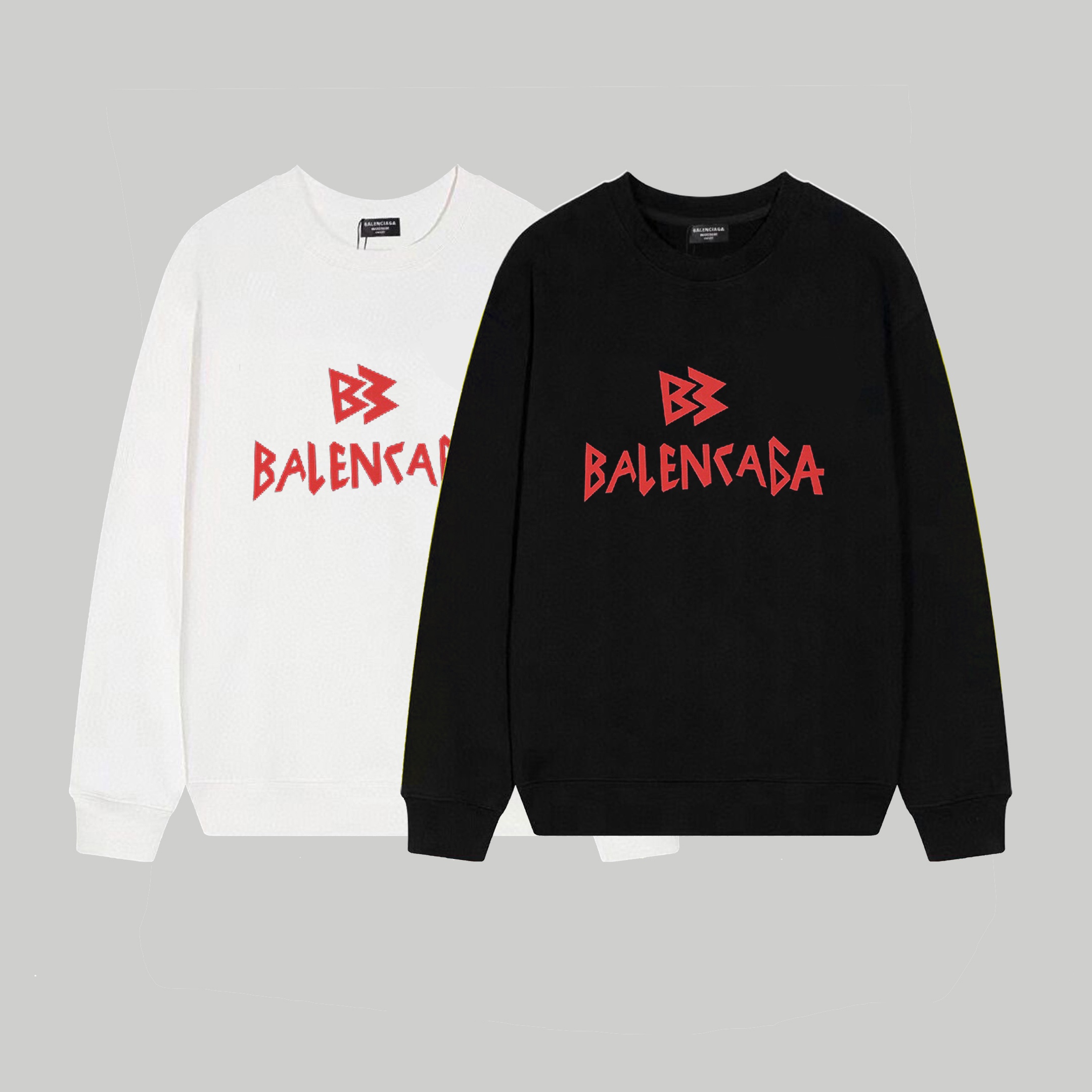 【BALENCIAGA 公式旗艦店】バレンシアガ 丸首の衛衣 スウェット ご好評に付き再入荷 240809