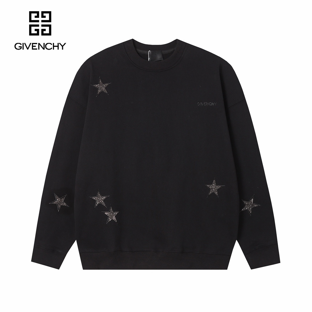 【GIVENCHY  公式旗艦店】ジバンシー 丸首の衛衣 スウェットご好評に付き再入荷 240809