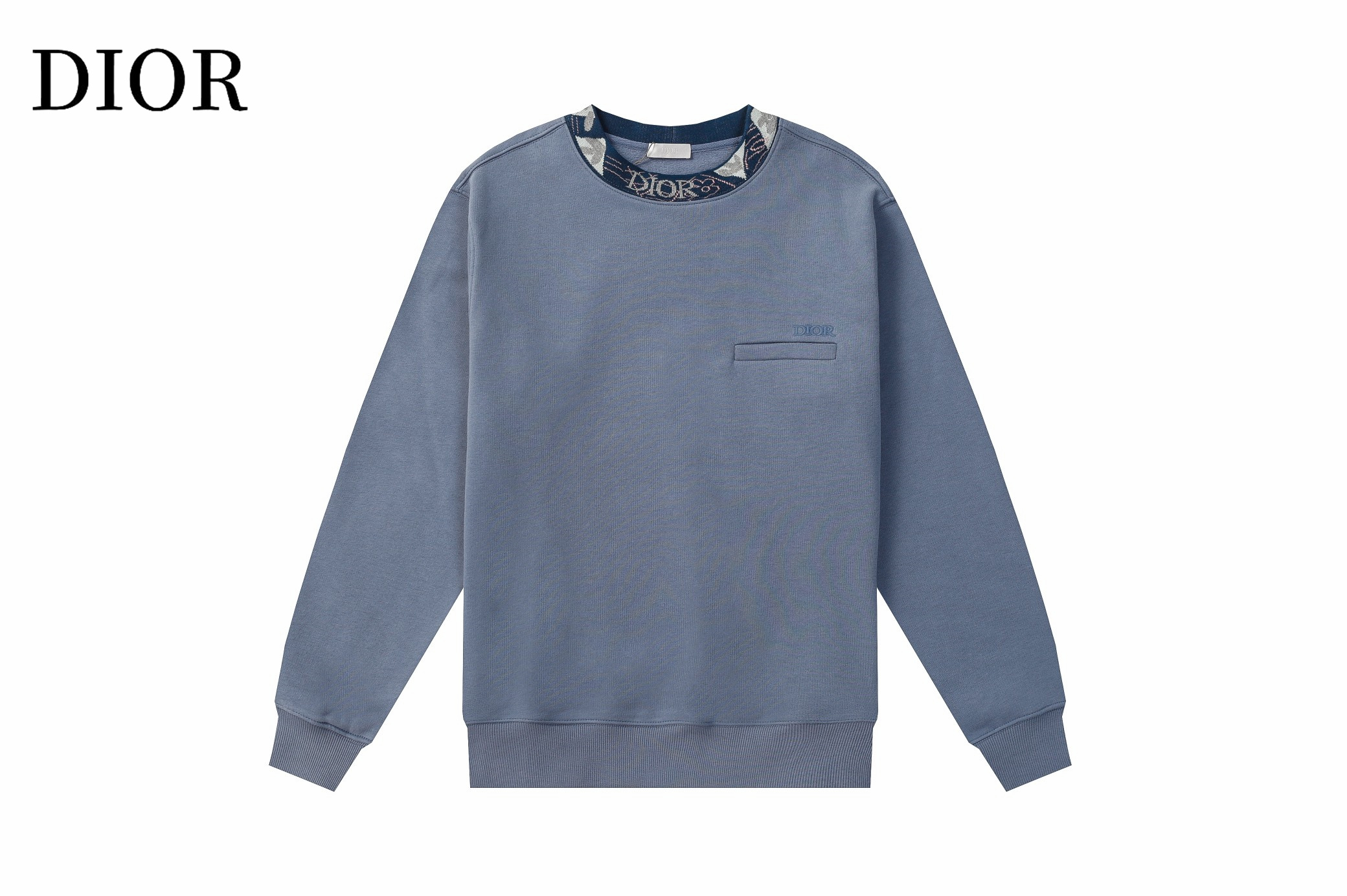 【DIOR  公式旗艦店】ディオール  丸首の衛衣 ご好評に付き再入荷！