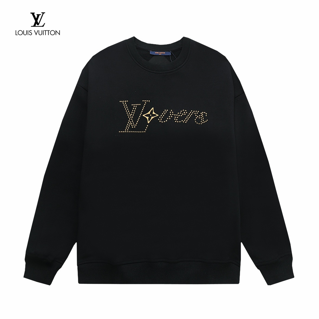 【LOUIS VUITTON  公式旗艦店】ルイヴィトン 丸首の衛衣 スウェット ご好評に付き再入荷 240811