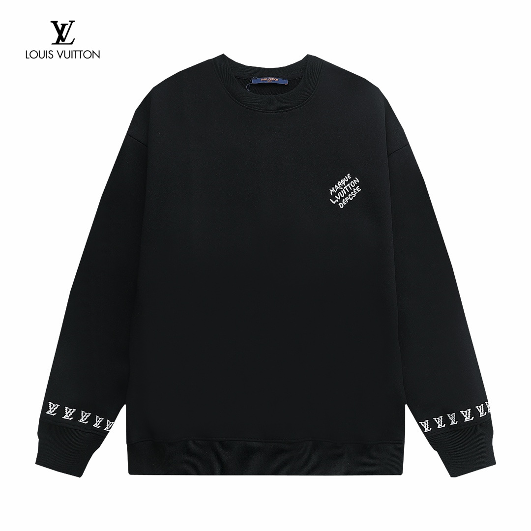 【LOUIS VUITTON  公式旗艦店】ルイヴィトン 丸首の衛衣 スウェット ご好評に付き再入荷 240811