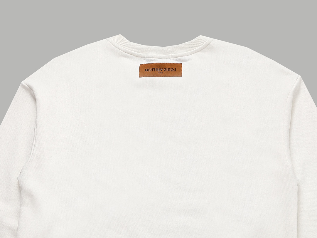 【LOUIS VUITTON  公式旗艦店】ルイヴィトン 丸首の衛衣 スウェット ご好評に付き再入荷 240811