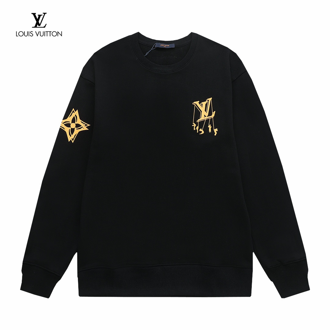 【LOUIS VUITTON  公式旗艦店】ルイヴィトン 丸首の衛衣 スウェット ご好評に付き再入荷 240811