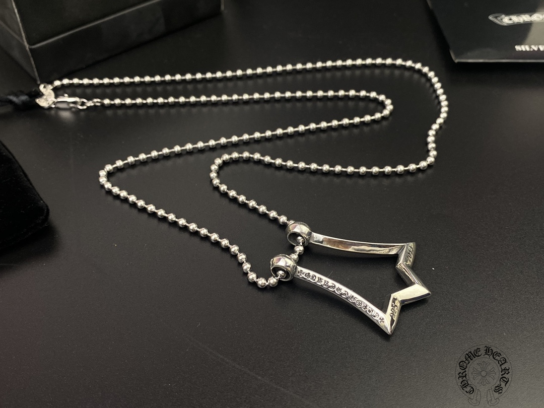 【CHROME HEARTS】ネックレス、新しいネックレス万能シンプルファッションオーナメント240812