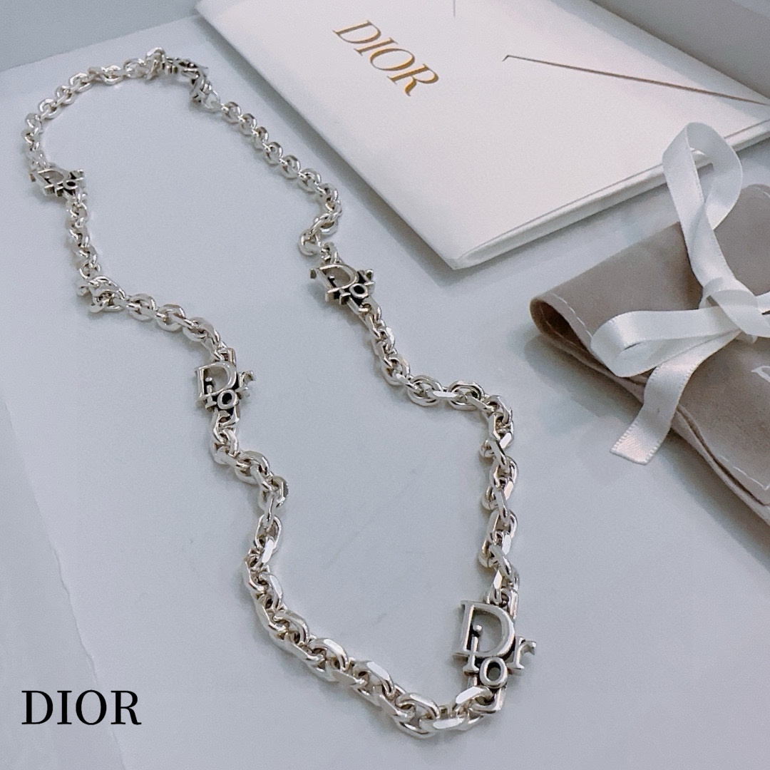 【DIOR】ネックレス、新しいネックレス万能シンプルファッションオーナメント240812