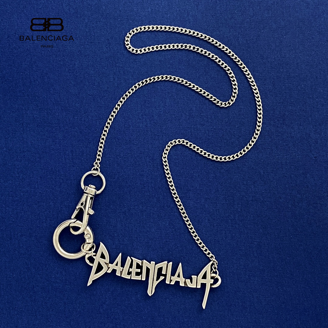 【BALENCIAGA】ネックレス、新しいネックレス万能シンプルファッションオーナメント  240814