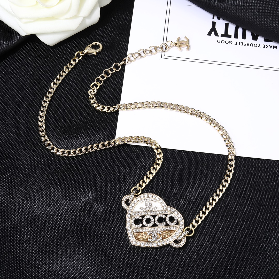 【CHANEL】ネックレス、新しいネックレス万能シンプルファッションオーナメント