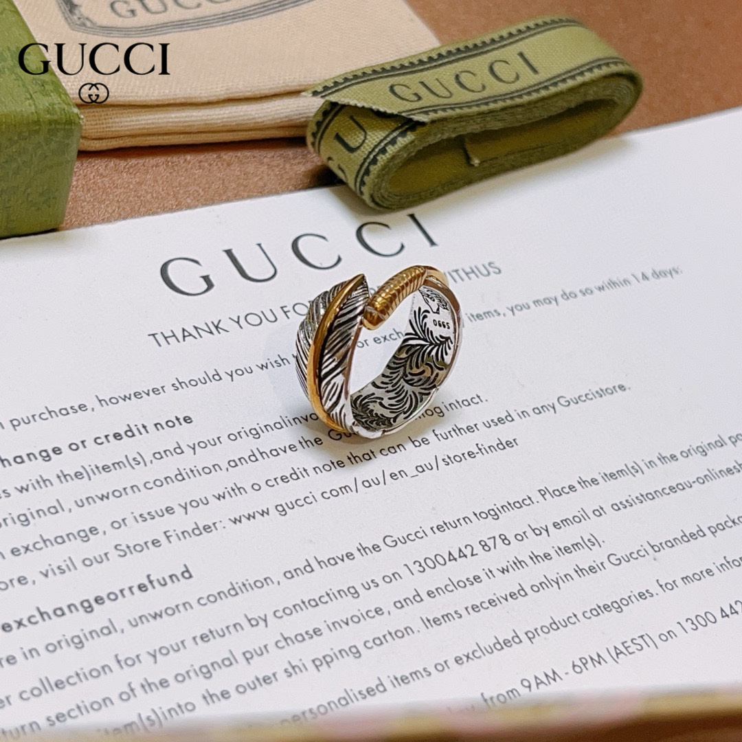 【GUCCI】グッチ 指輪  240815