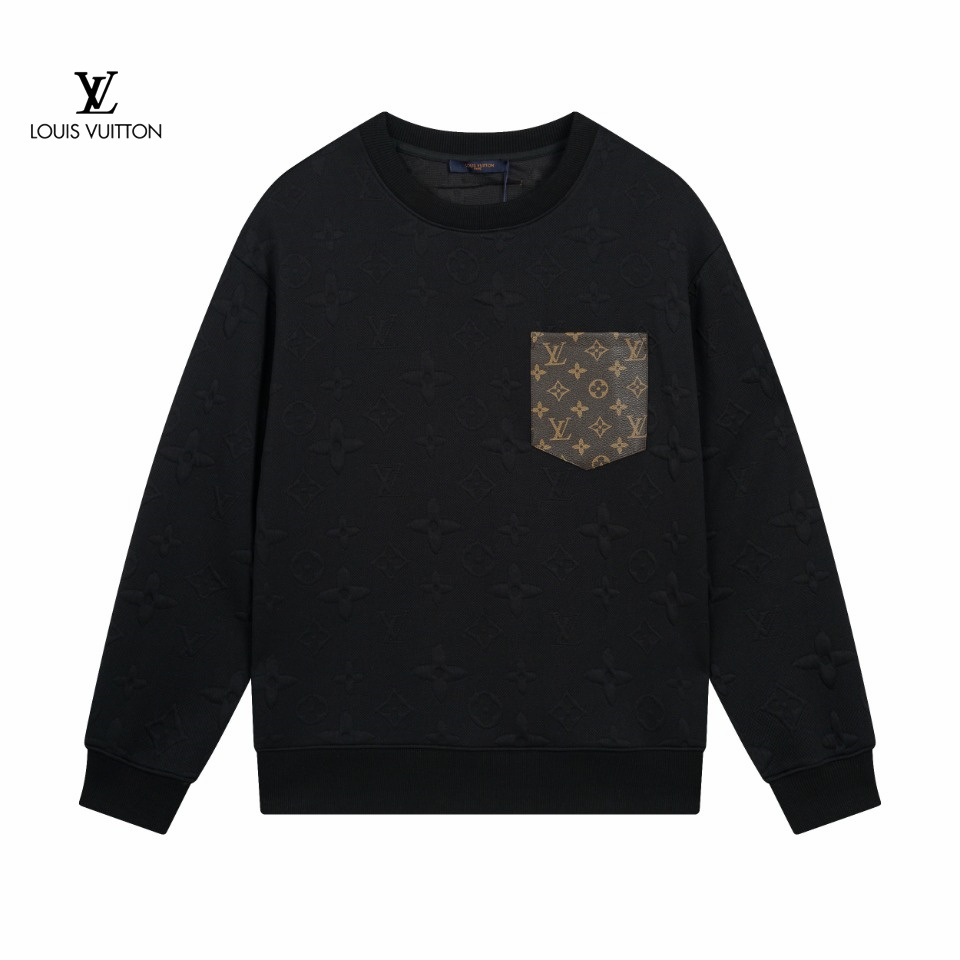 【LOUIS VUITTON 公式旗艦店】ルイヴィトン 丸首の衛衣 スウェットご好評に付き再入荷 240817