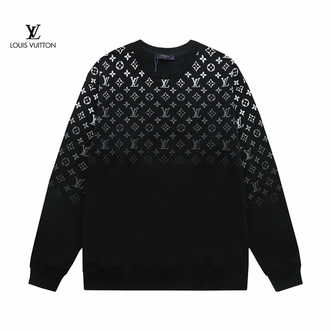 【LOUIS VUITTON 公式旗艦店】ルイヴィトン 丸首の衛衣 スウェットご好評に付き再入荷 240817