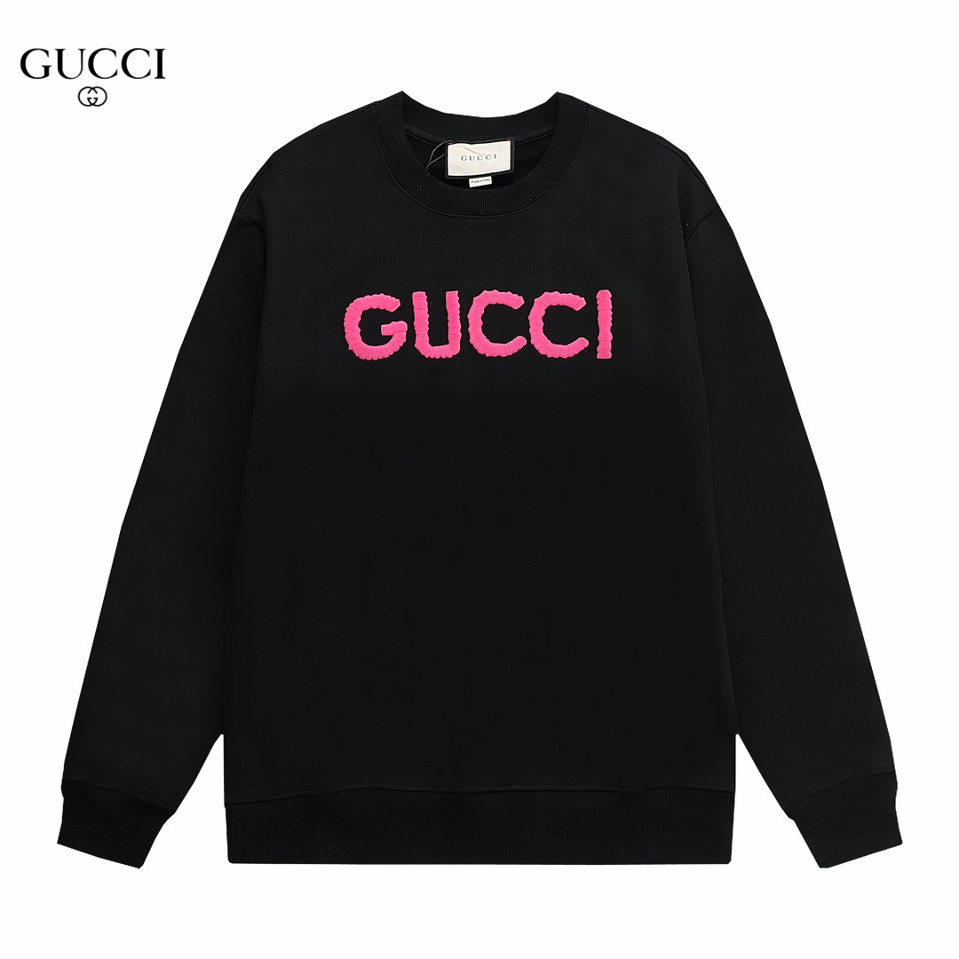 【GUCCI  公式旗艦店】グッチ 丸首の衛衣 スウェットご好評に付き再入荷 240828