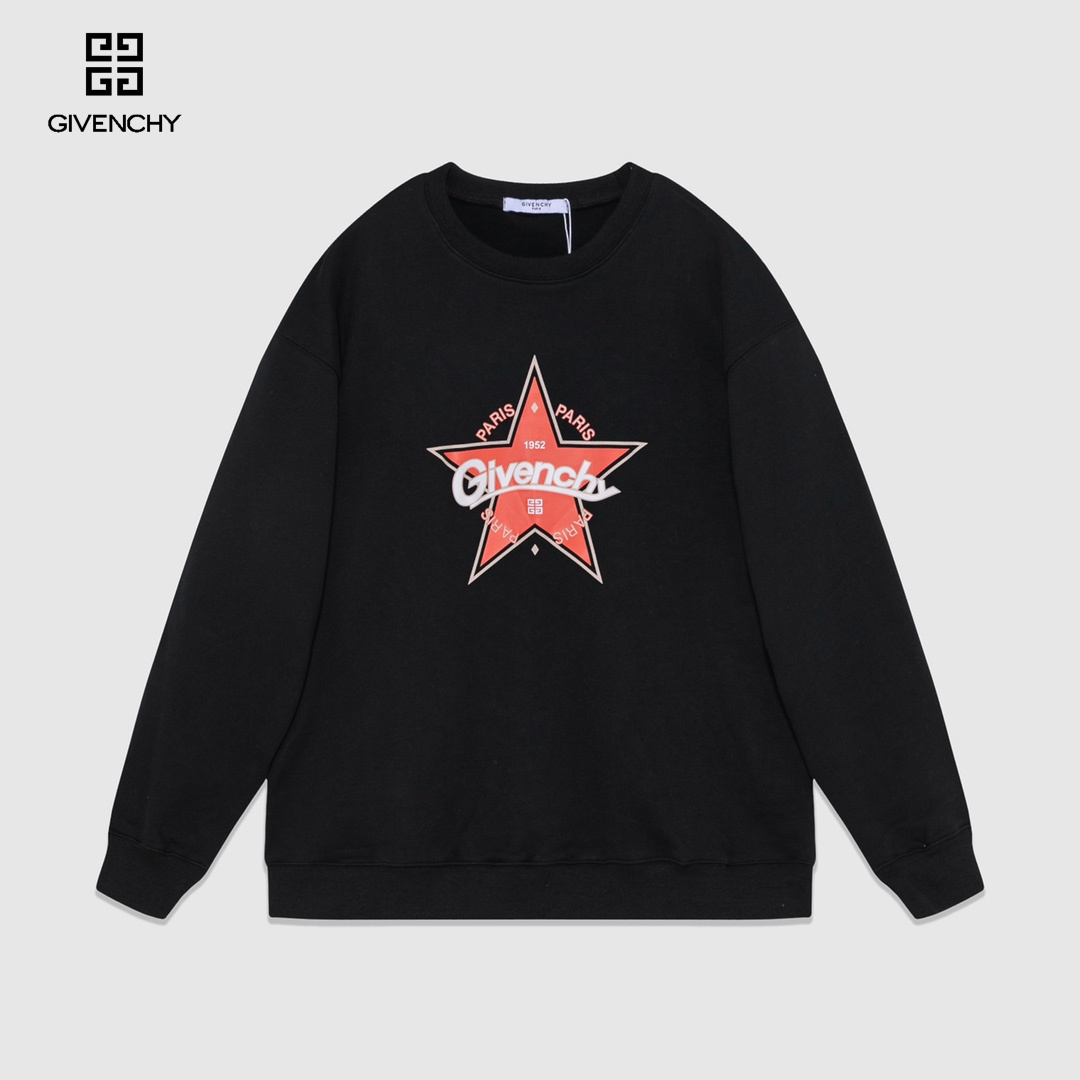 【GIVENCHY 公式旗艦店】ジバンシー 丸首の衛衣 スウェットご好評に付き再入荷 240829