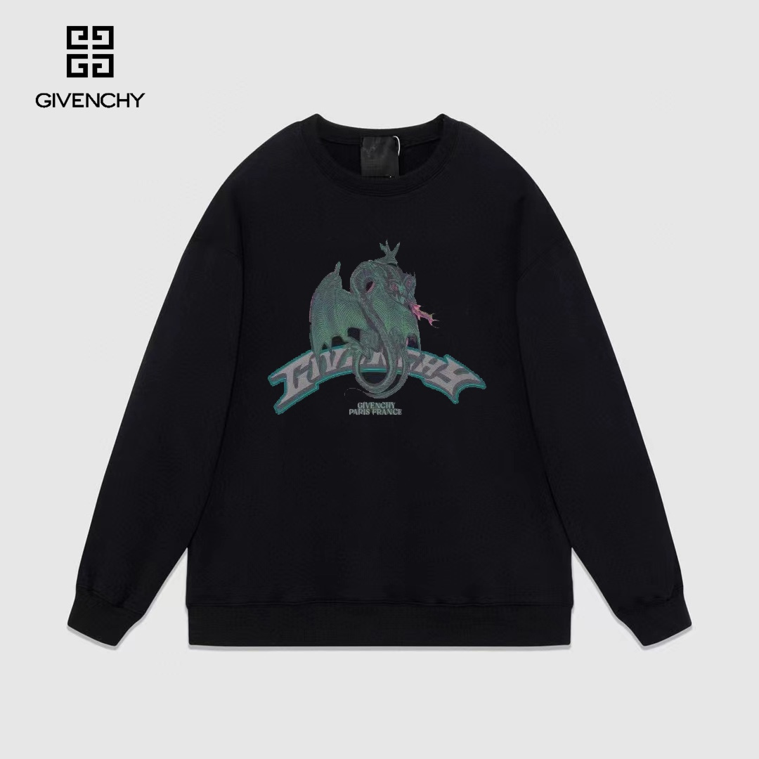 【GIVENCHY 公式旗艦店】ジバンシー 丸首の衛衣 スウェットご好評に付き再入荷 240829