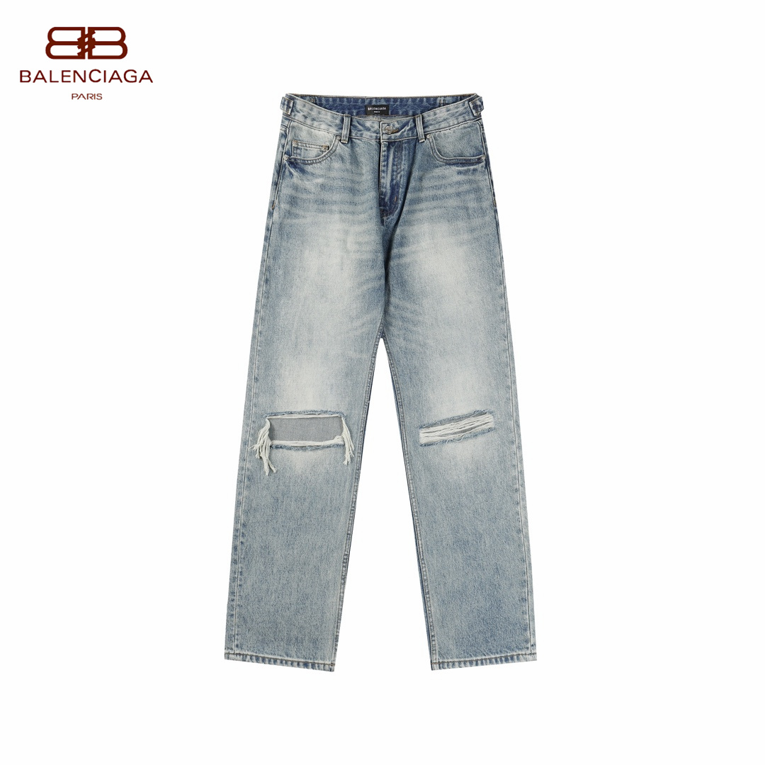 【BALENCIAGA 公式旗艦店】バレンシアガ  ジーパン  ご好評に付き再入荷  240830