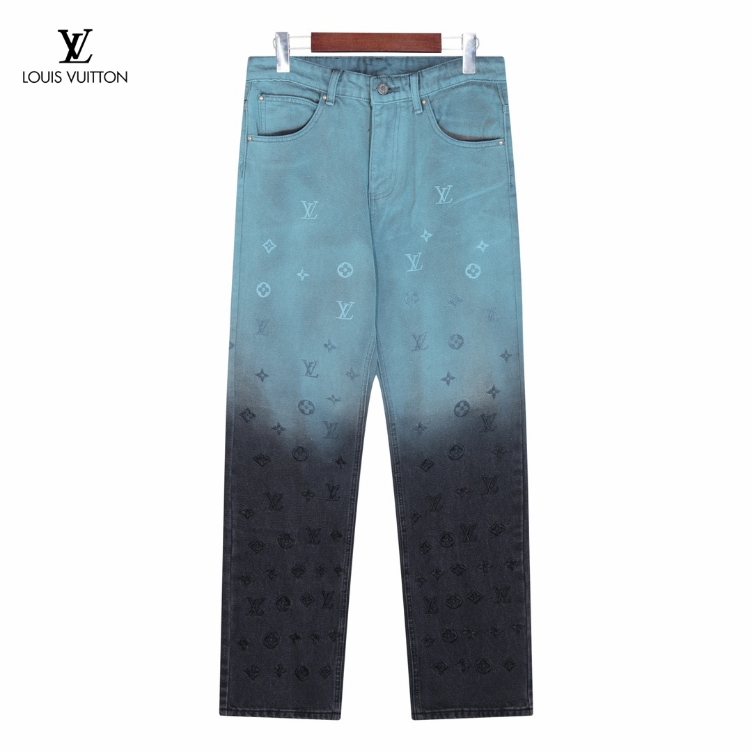 【LOUIS VUITTON  公式旗艦店】ルイヴィトン  ジーパン  ご好評に付き再入荷  240830