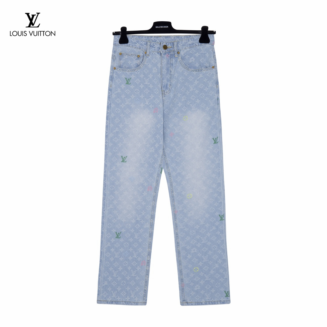 【LOUIS VUITTON  公式旗艦店】ルイヴィトン  ジーパン  ご好評に付き再入荷  240830