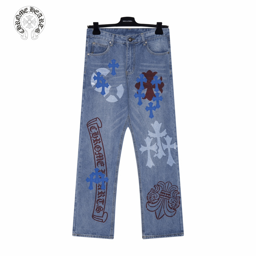 【CHROME HEARTS  公式旗艦店】クロムハーツ  ジーパン  ご好評に付き再入荷  240830
