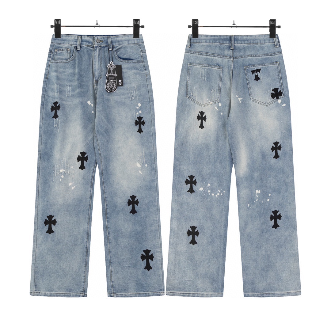 【CHROME HEARTS  公式旗艦店】クロムハーツ  ジーパン  ご好評に付き再入荷  240830