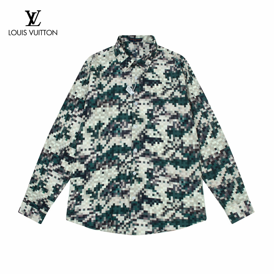 【LOUIS VUITTON 公式旗艦店】ルイヴィトン  シャツ  ご好評に付き再入荷 240715