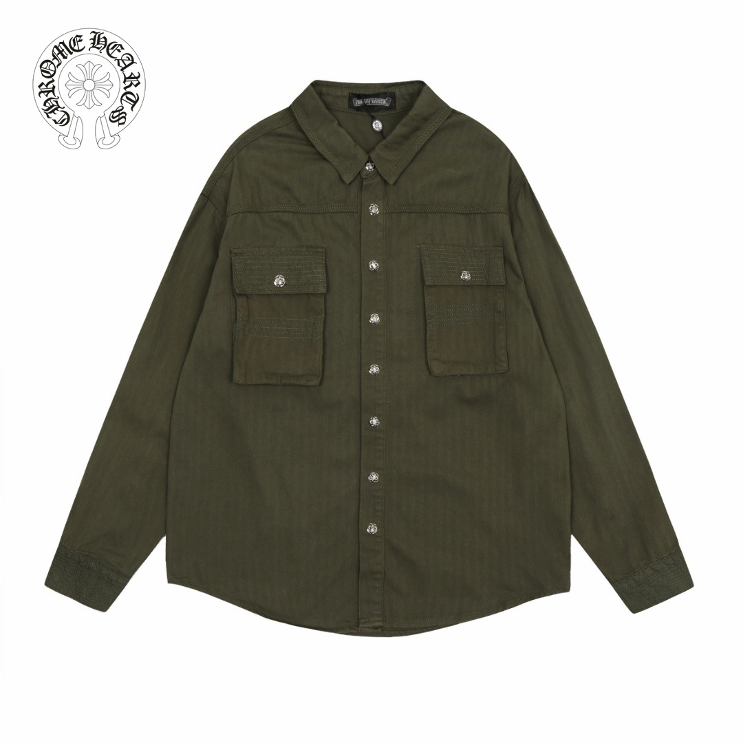 【CHROME HEARTS 公式旗艦店】クロムハーツ シャツ  ご好評に付き再入荷！