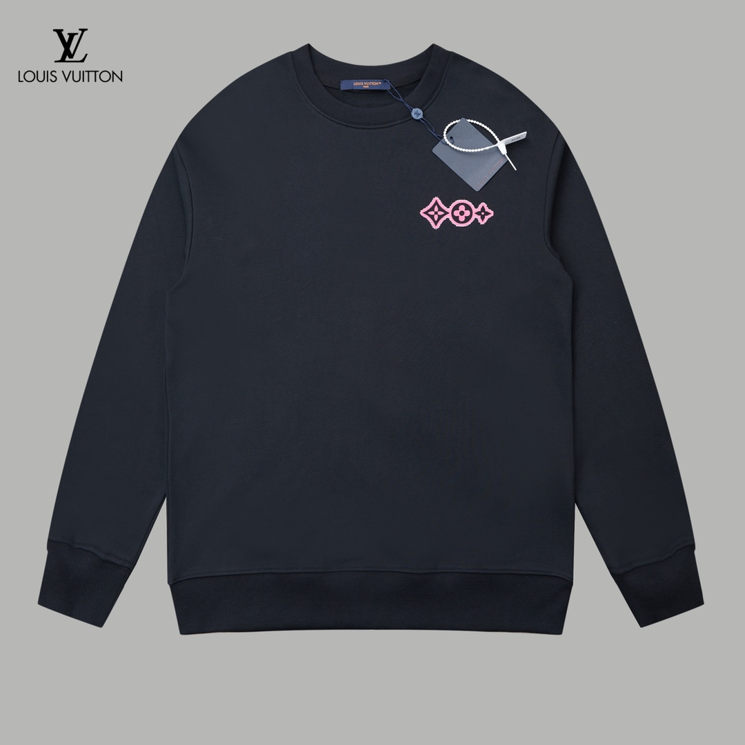 【LOUIS VUITTON  公式旗艦店】ルイヴィトン 丸首の衛衣 スウェット ご好評に付き再入荷  240902