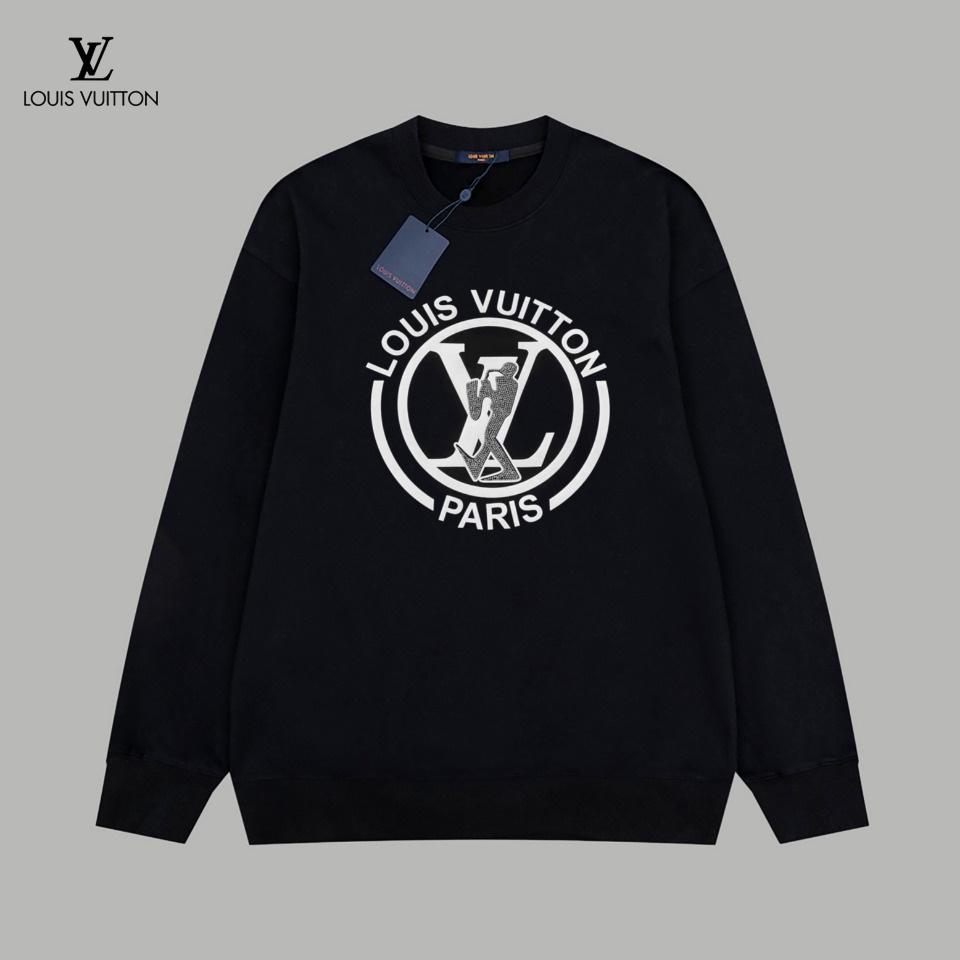 【LOUIS VUITTON  公式旗艦店】ルイヴィトン 丸首の衛衣 スウェット ご好評に付き再入荷  240902