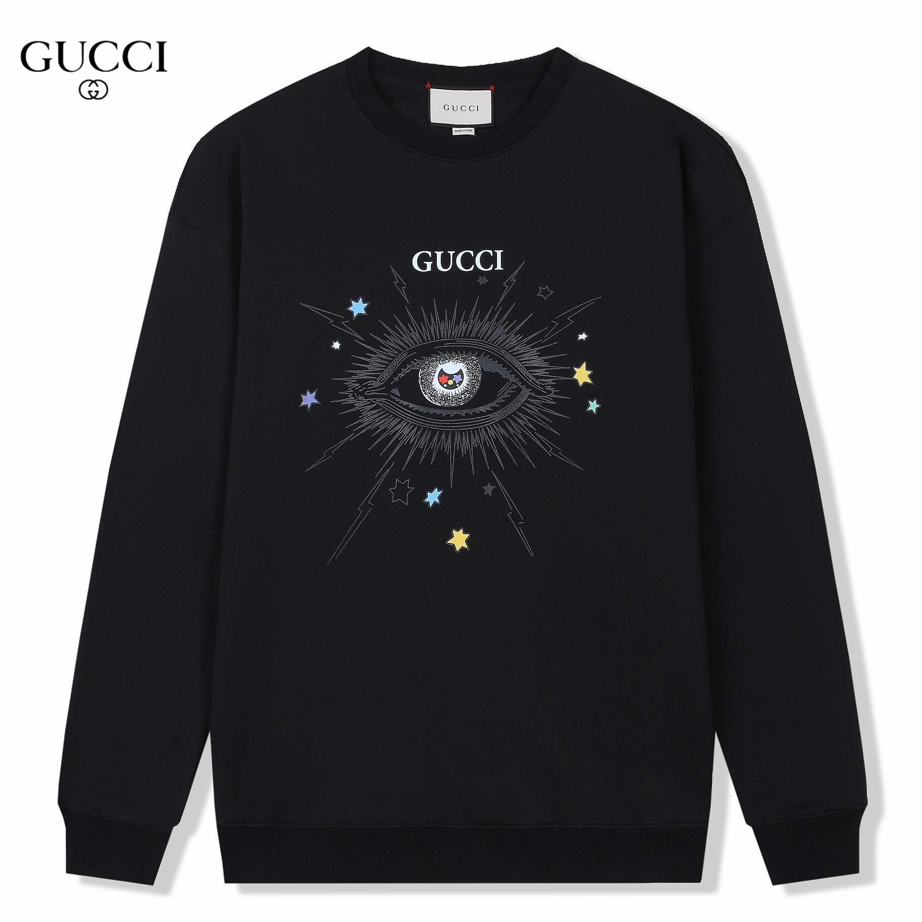 【GUCCI  公式旗艦店】グッチ 丸首の衛衣 スウェットご好評に付き再入荷 240902