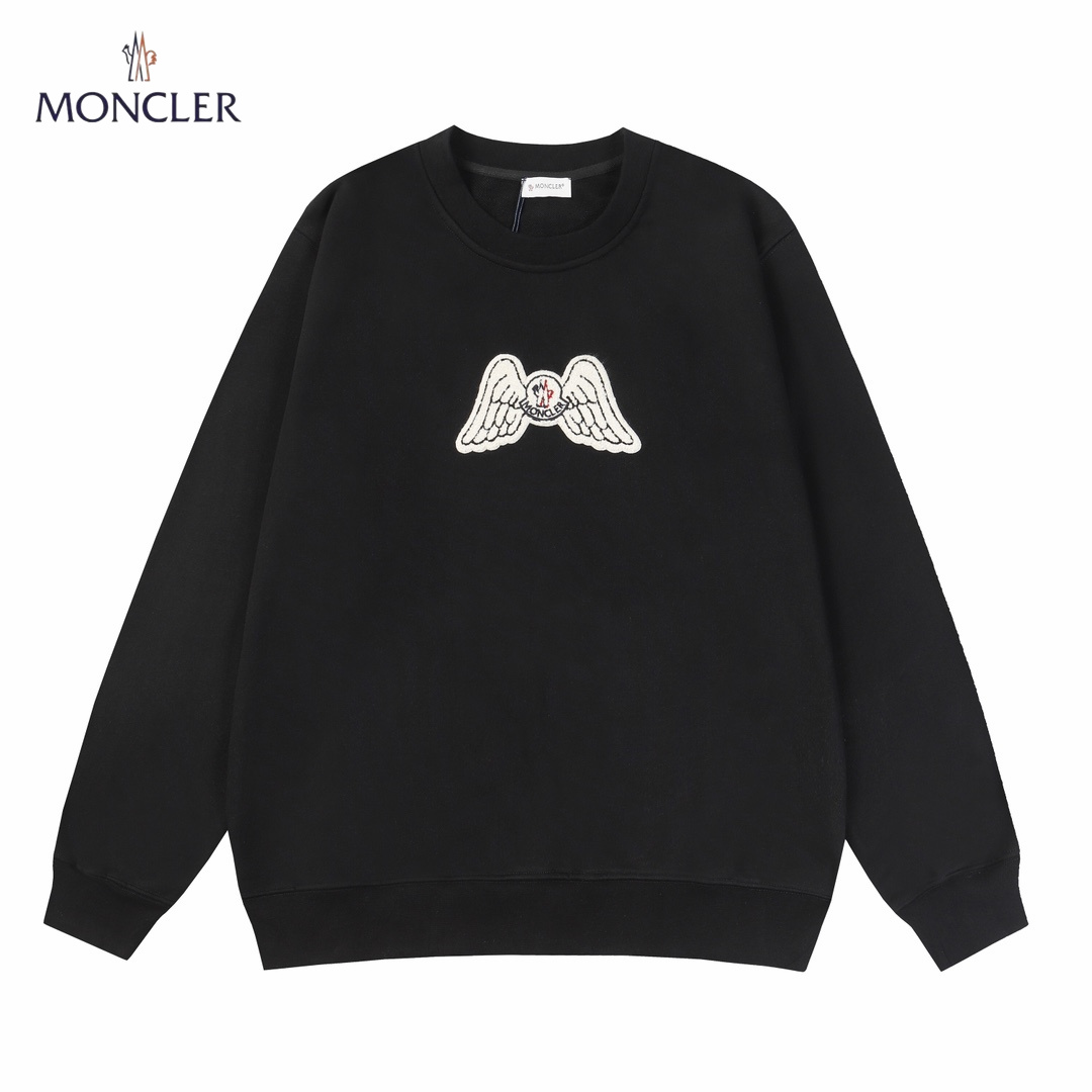 【MONCLER 公式旗艦店】モンクレール  丸首の衛衣 スウェットご好評に付き再入荷 240902