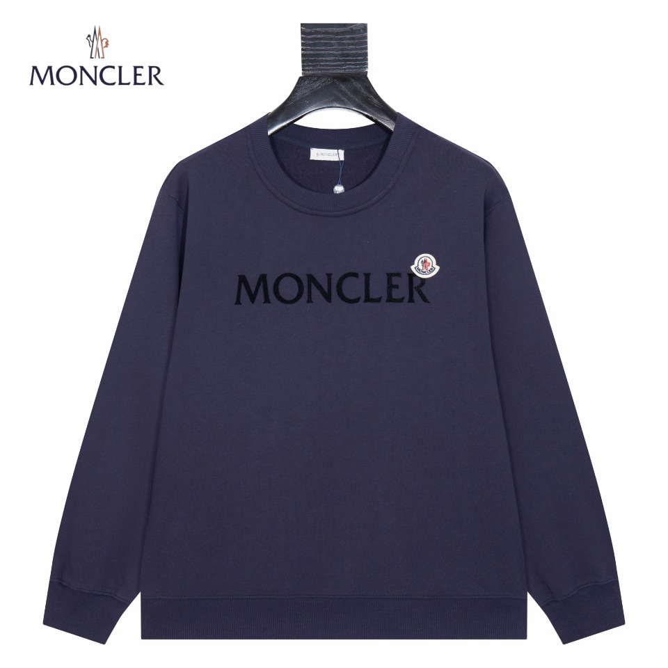 【MONCLER 公式旗艦店】モンクレール  丸首の衛衣 スウェットご好評に付き再入荷 240902