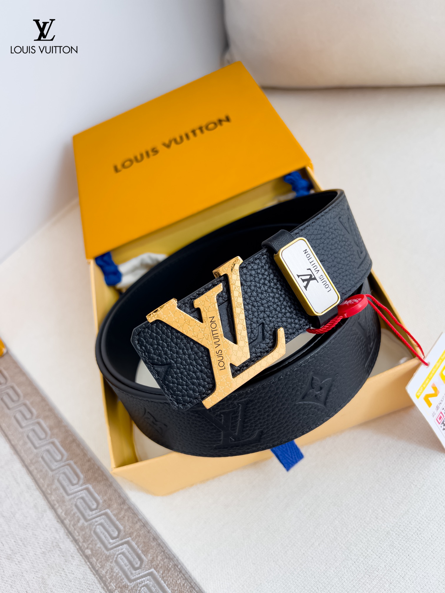 【LOUIS VUITTON】(ルイヴィトン) 3.8cmベルト メンズ  24706
