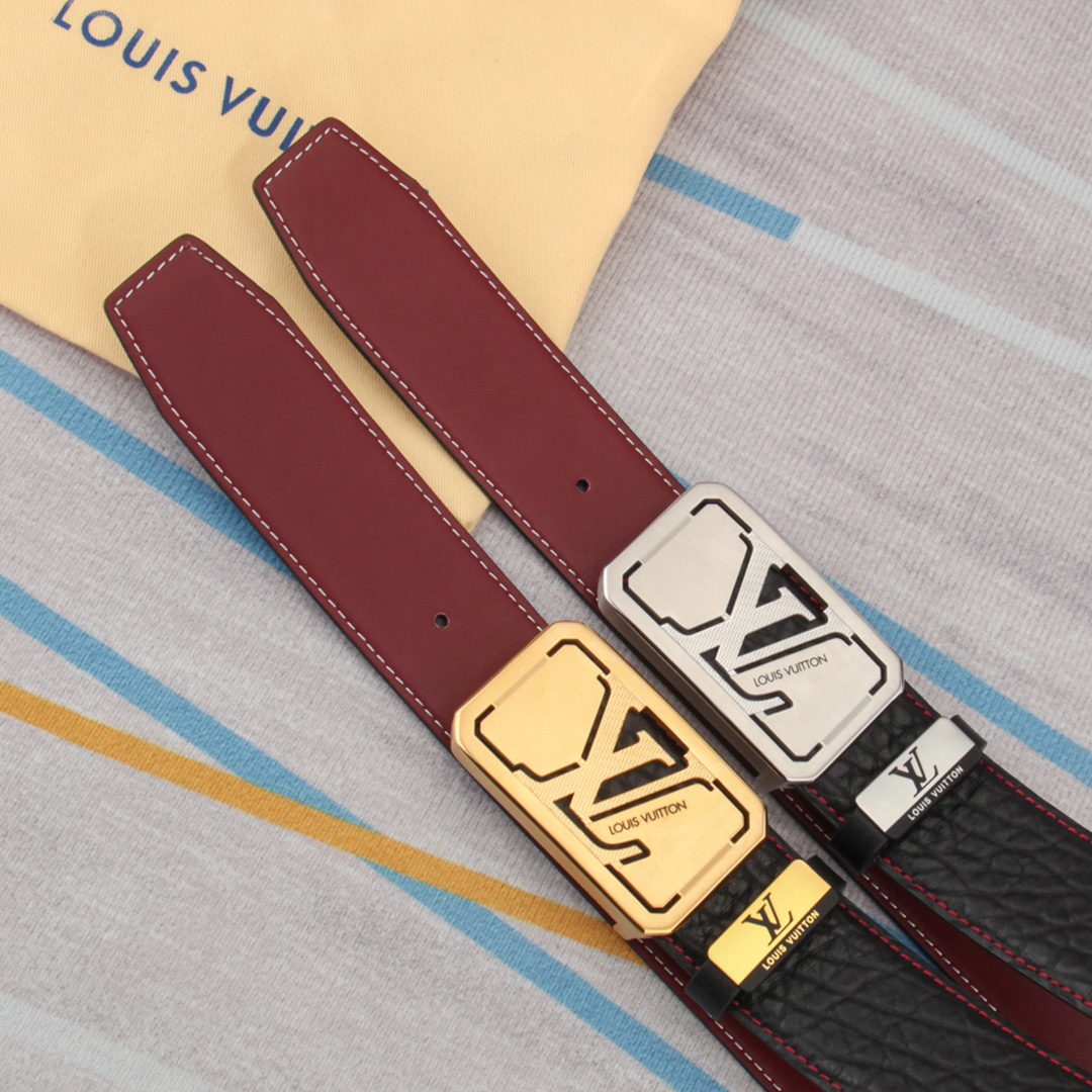 LV【LOUIS VUITTON】(ルイヴィトン) 3.8cmベルト メンズ  240903