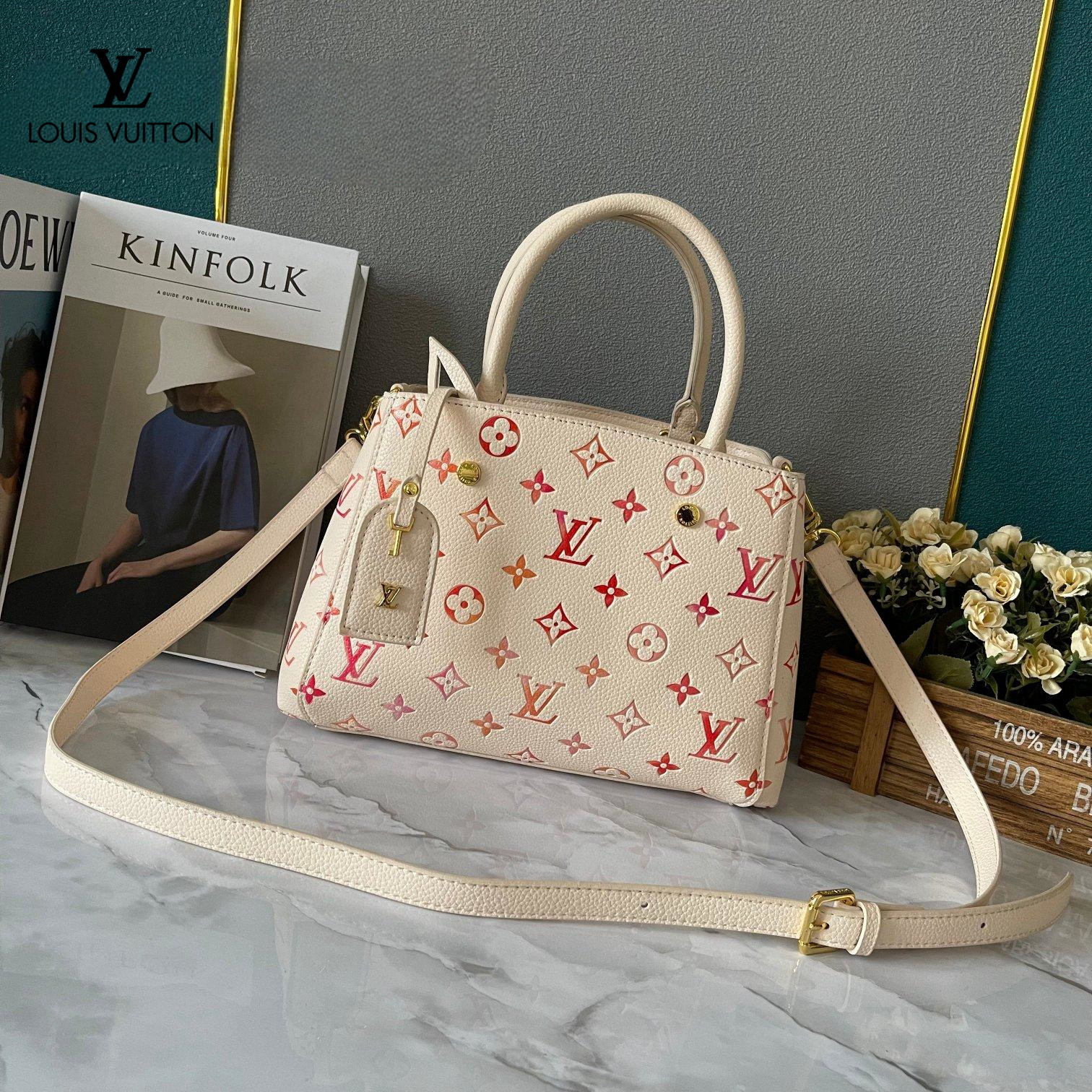 【LOUIS VUITTON 公式旗艦店】ルイヴィトン  ハンドバッグ  当日出荷 好評に付き再入荷！29*20*13CM   270911