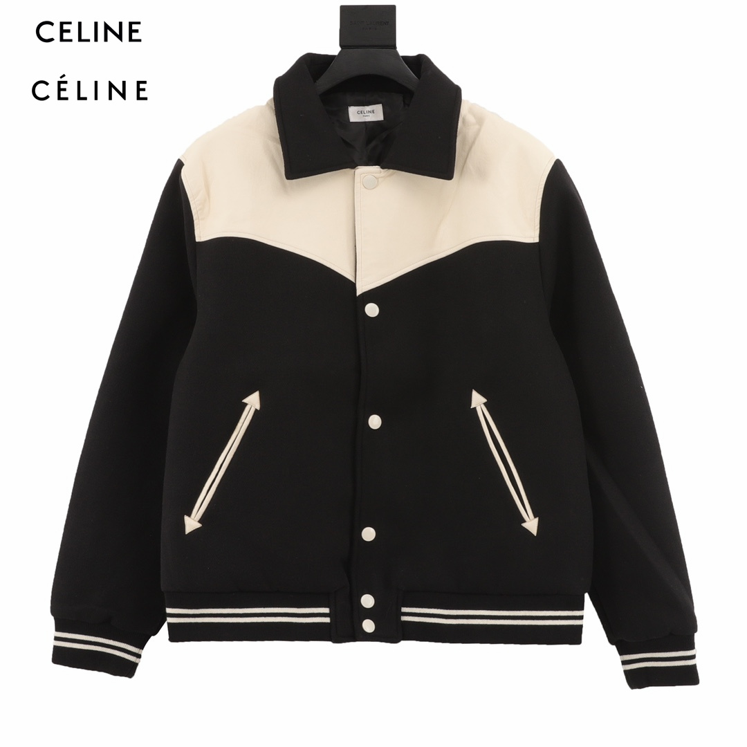 【CELINE】セリーヌ 野球着 ジャケット着ご好評に付き再入荷！240923