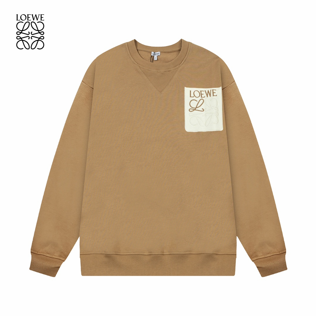 【LOEWE 公式旗艦店】ロエベ 丸首の衛衣 スウェット ご好評に付き再入荷 240925