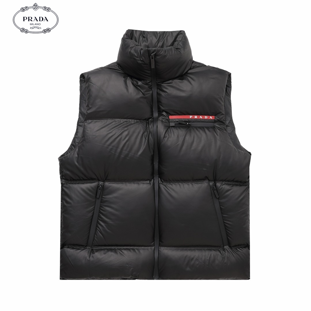 【PRADA 公式旗艦店】プラダ ダウンベスト 当日出荷 好評に付き再入荷！241009