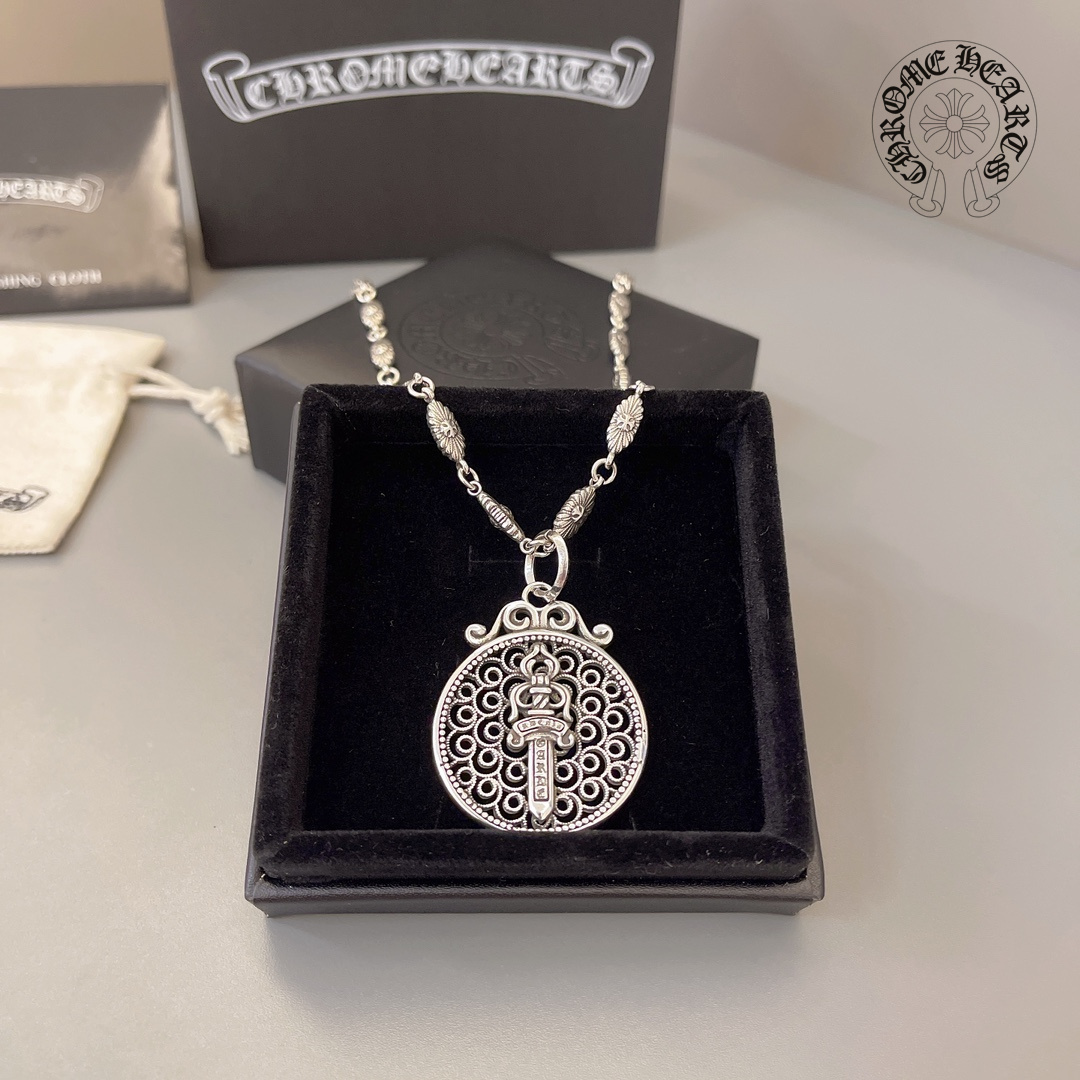 【CHROME HEARTS】ネックレス、新しいネックレス万能シンプルファッションオーナメント  241014