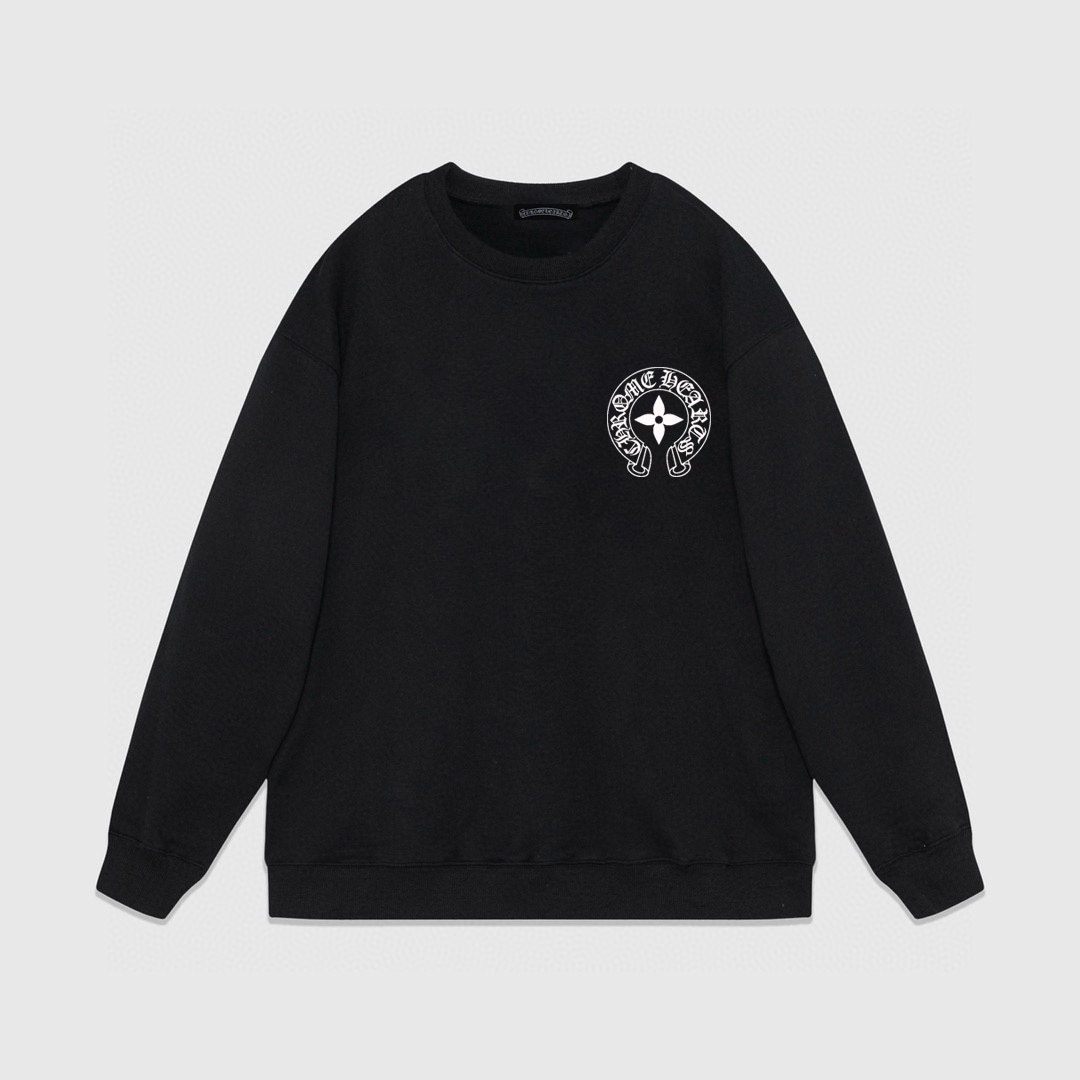 [Copy]【CHROME HEARTS 公式旗艦店】クロムハーツ  丸首の衛衣 スウェット ご好評に付き再入荷240829