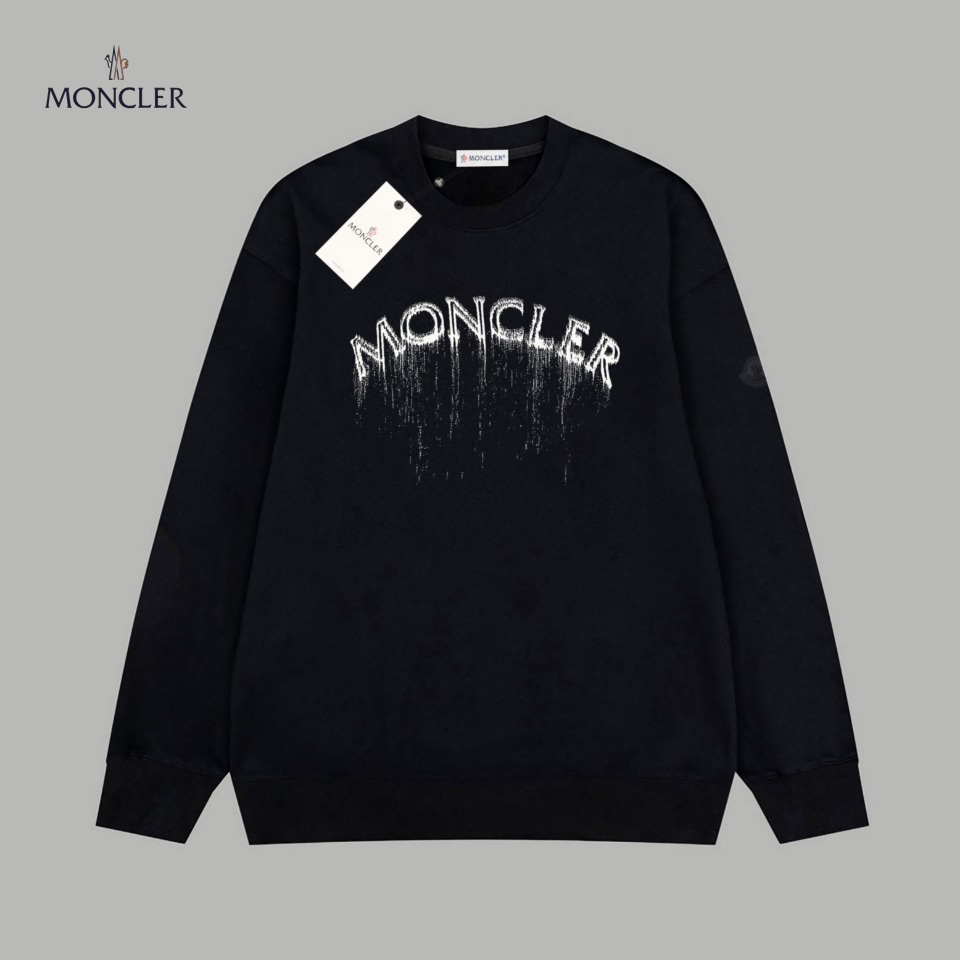 【MONCLER 公式旗艦店】モンクレール  丸首の衛衣 スウェットご好評に付き再入荷 241025