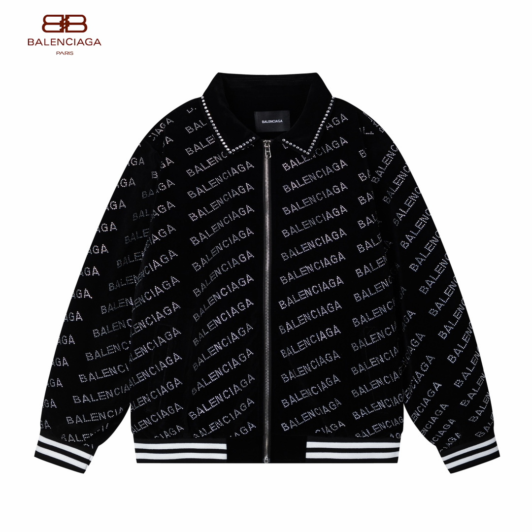 【BALENCIAGA  公式旗艦店】バレンシアガ   野球着 ジャケット着 好評に付き再入荷！241028