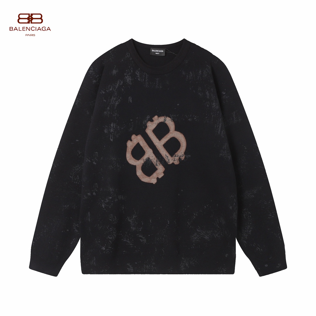 【BALENCIAGA  公式旗艦店】バレンシアガ   セーター好評に付き再入荷！ 241101